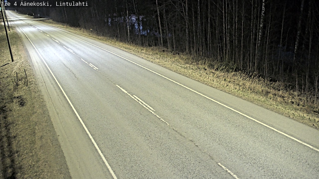 Weather Camera Image Road 4 Äänekoski, Lintulahti, Äänekoski, Keski-Suomi