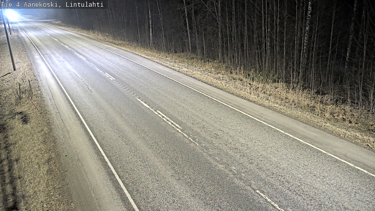 Weather Camera Image Road 4 Äänekoski, Lintulahti, Äänekoski, Keski-Suomi