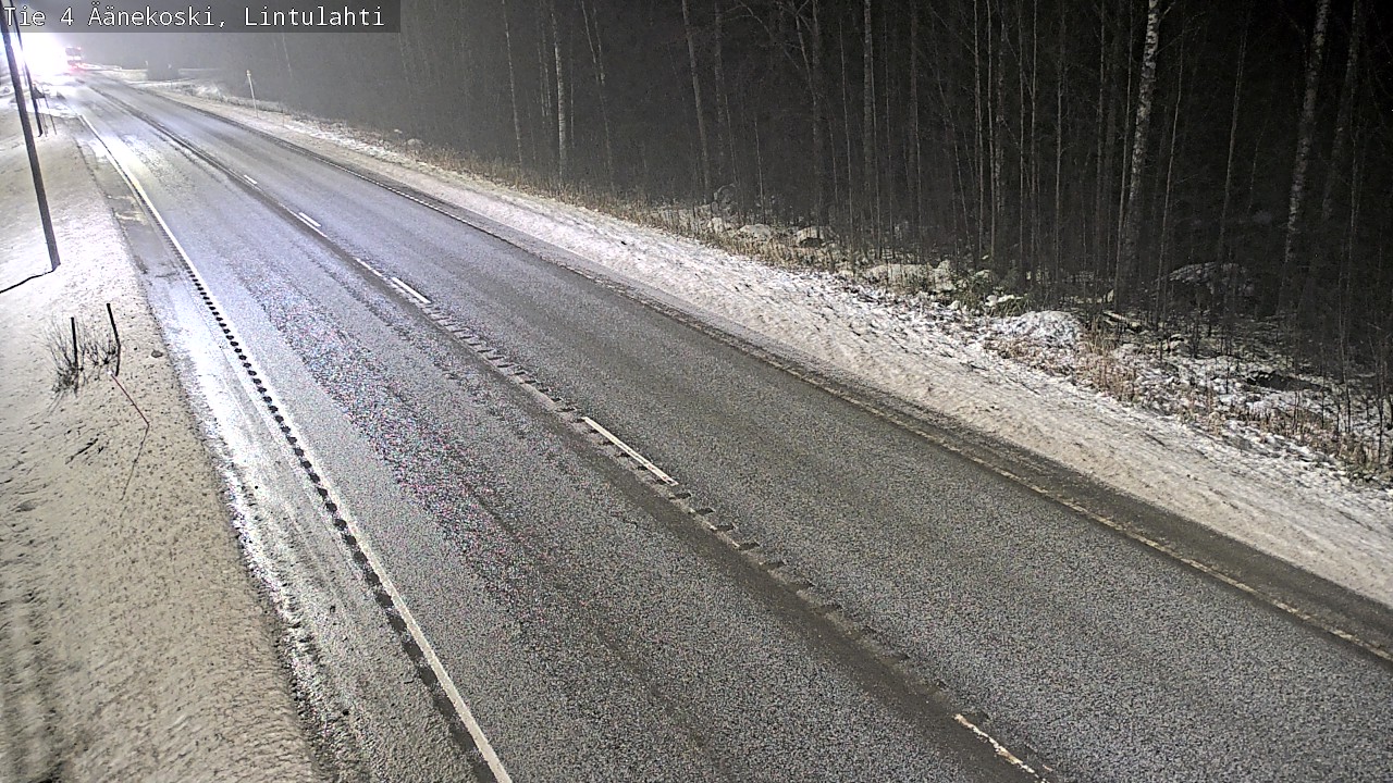 Weather Camera Image Väg 4 Äänekoski, Lintulahti, Äänekoski, Keski-Suomi