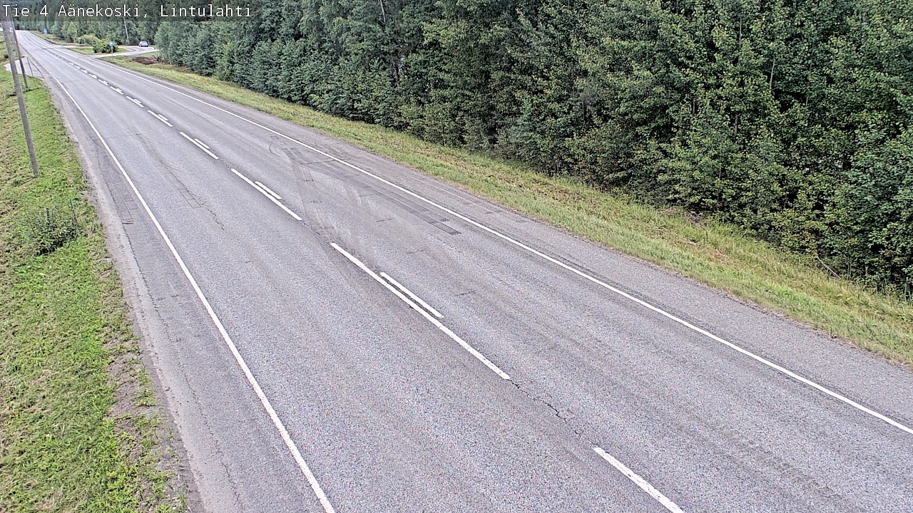 Weather Camera Image Road 4 Äänekoski, Lintulahti, Äänekoski, Keski-Suomi