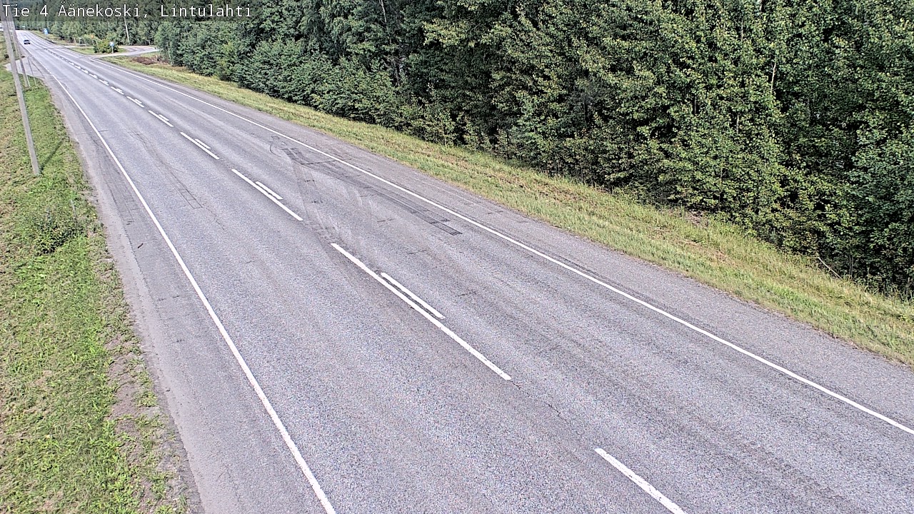 Weather Camera Image Road 4 Äänekoski, Lintulahti, Äänekoski, Keski-Suomi