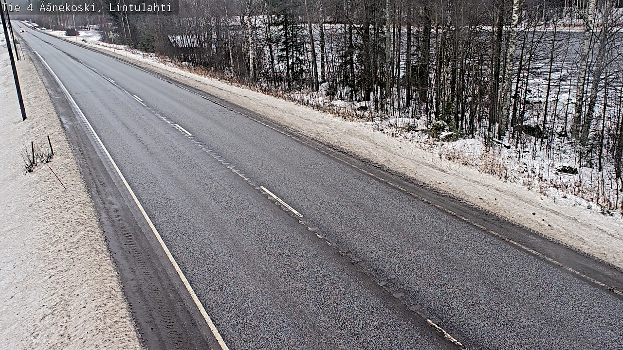 Weather Camera Image Väg 4 Äänekoski, Lintulahti, Äänekoski, Keski-Suomi