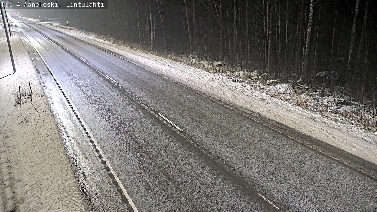 Weather Camera Image Väg 4 Äänekoski, Lintulahti, Äänekoski, Keski-Suomi