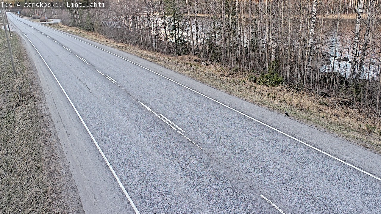 Weather Camera Image Road 4 Äänekoski, Lintulahti, Äänekoski, Keski-Suomi