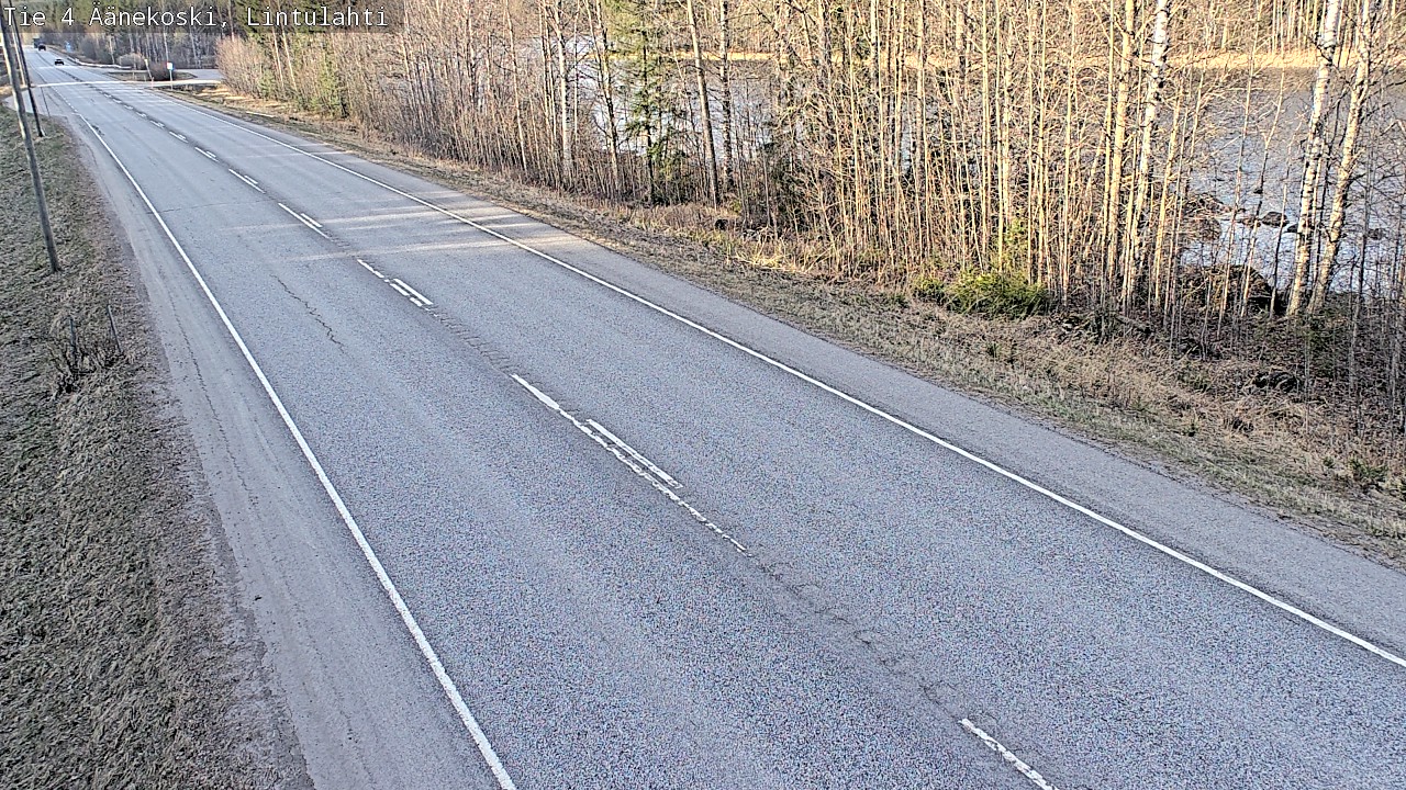 Weather Camera Image Road 4 Äänekoski, Lintulahti, Äänekoski, Keski-Suomi
