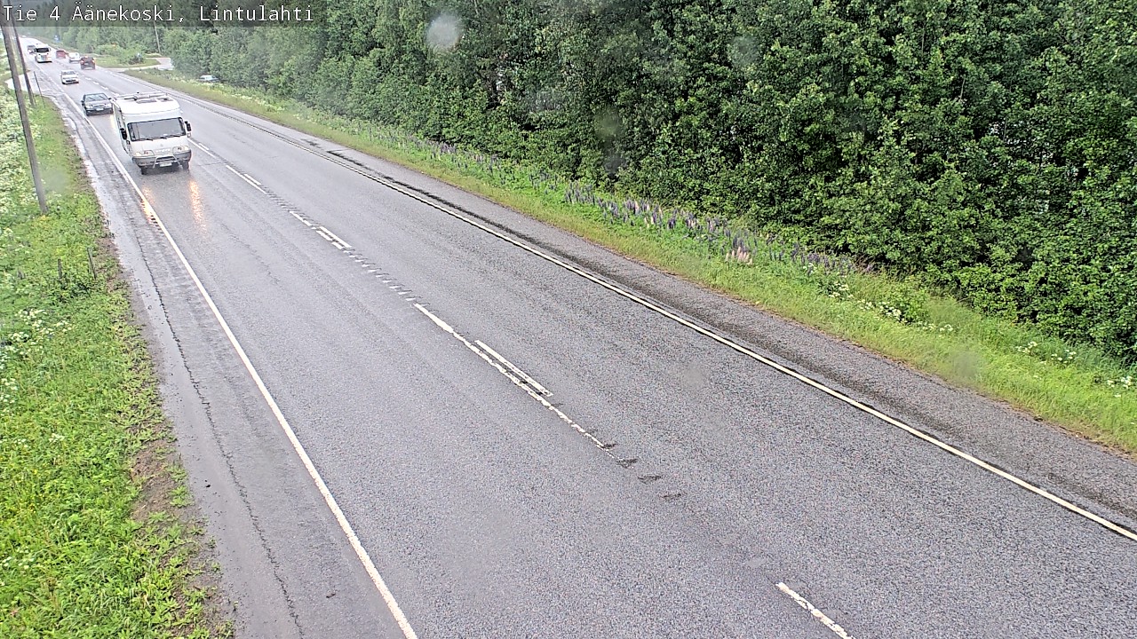Weather Camera Image Road 4 Äänekoski, Lintulahti, Äänekoski, Keski-Suomi