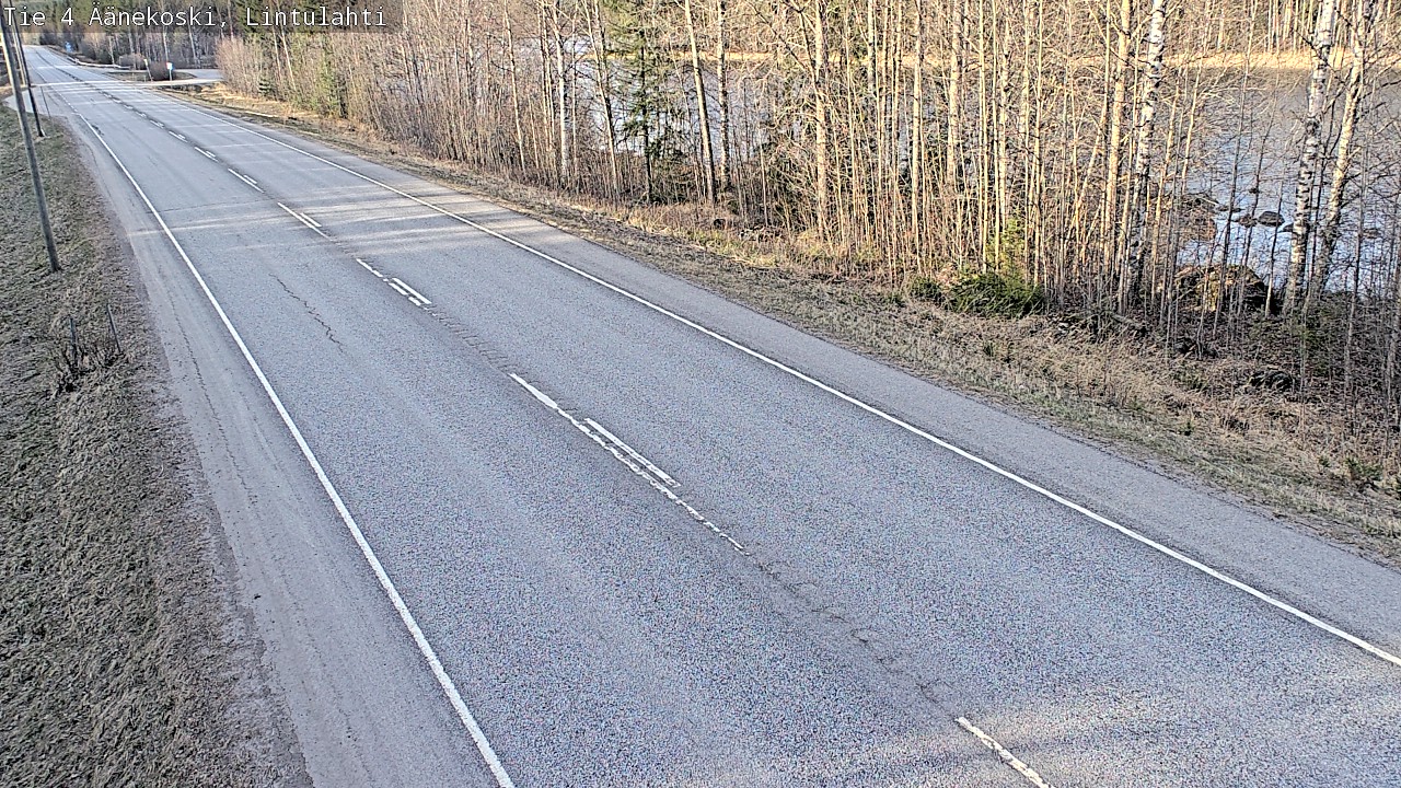 Weather Camera Image Road 4 Äänekoski, Lintulahti, Äänekoski, Keski-Suomi