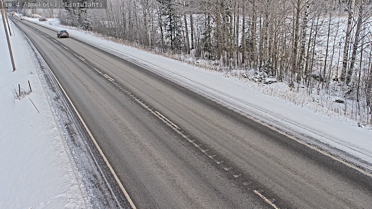 Weather Camera Image Road 4 Äänekoski, Lintulahti, Äänekoski, Keski-Suomi