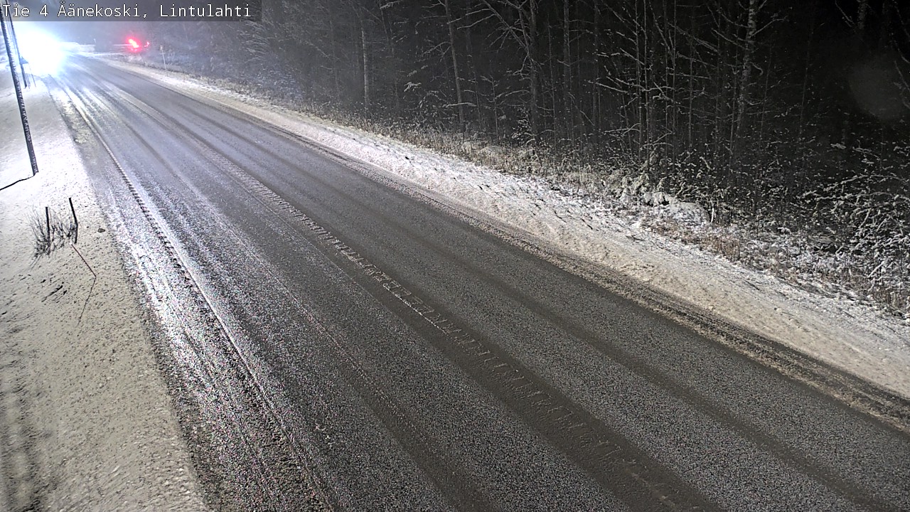 Weather Camera Image Väg 4 Äänekoski, Lintulahti, Äänekoski, Keski-Suomi