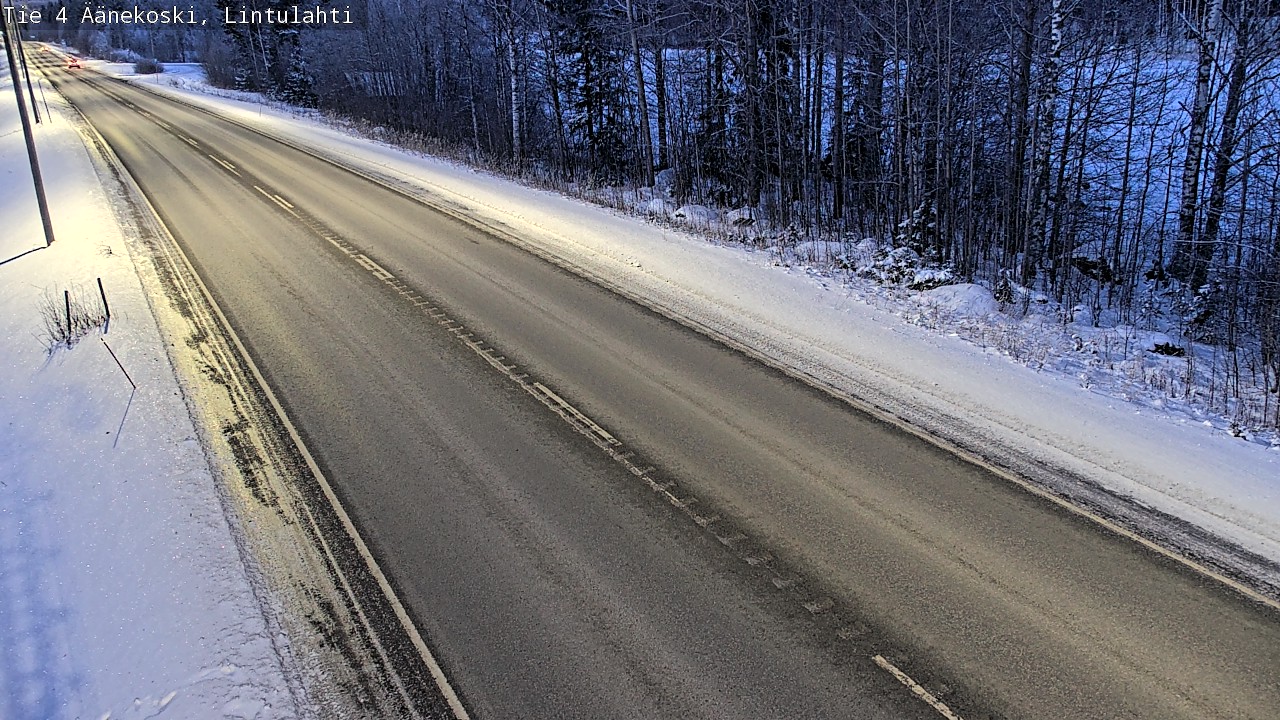 Weather Camera Image Road 4 Äänekoski, Lintulahti, Äänekoski, Keski-Suomi