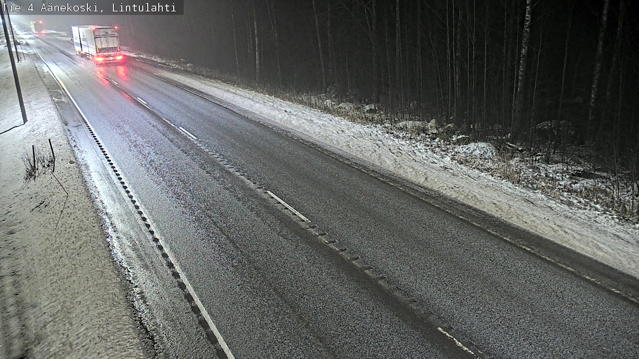 Weather Camera Image Väg 4 Äänekoski, Lintulahti, Äänekoski, Keski-Suomi