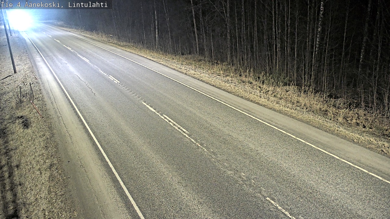Weather Camera Image Road 4 Äänekoski, Lintulahti, Äänekoski, Keski-Suomi