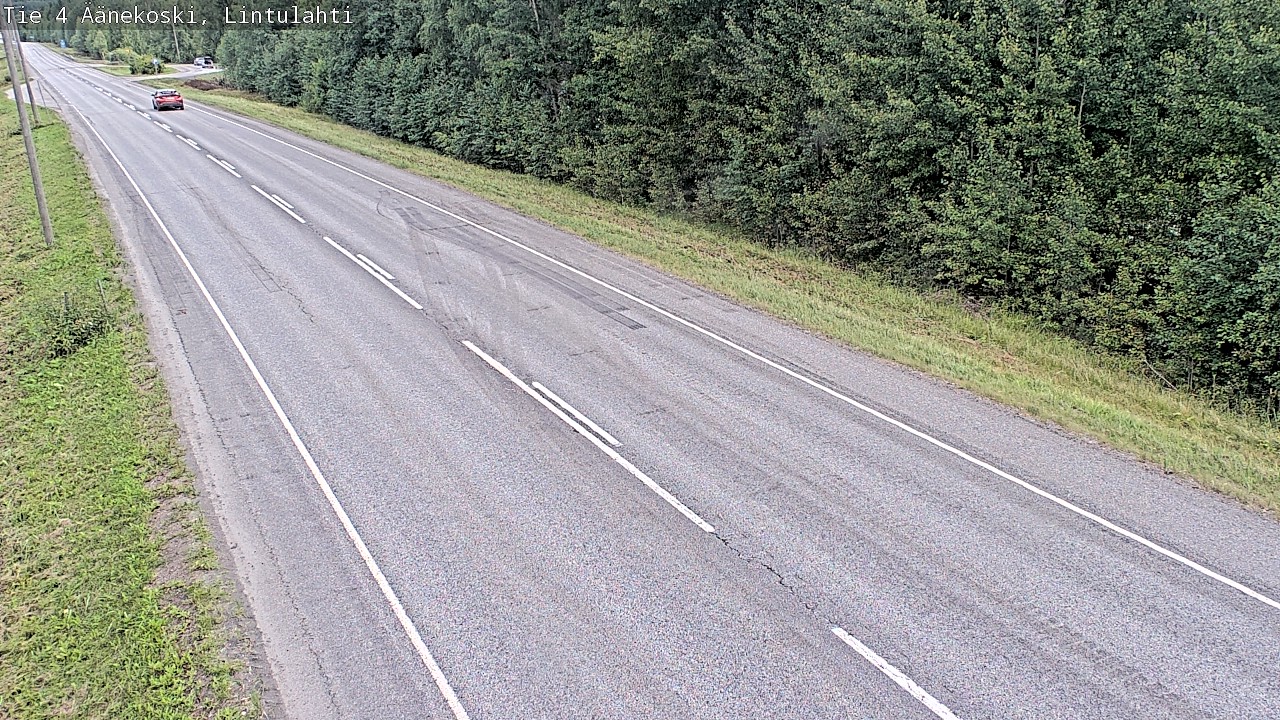 Weather Camera Image Road 4 Äänekoski, Lintulahti, Äänekoski, Keski-Suomi