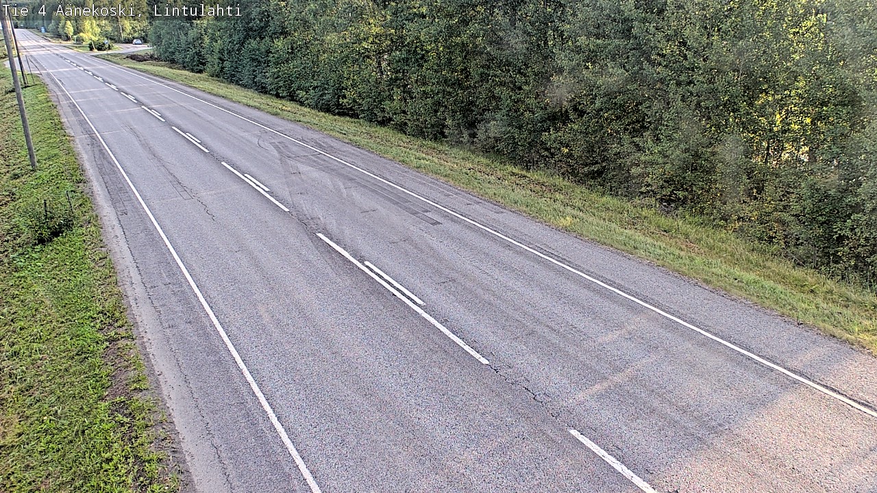 Weather Camera Image Road 4 Äänekoski, Lintulahti, Äänekoski, Keski-Suomi