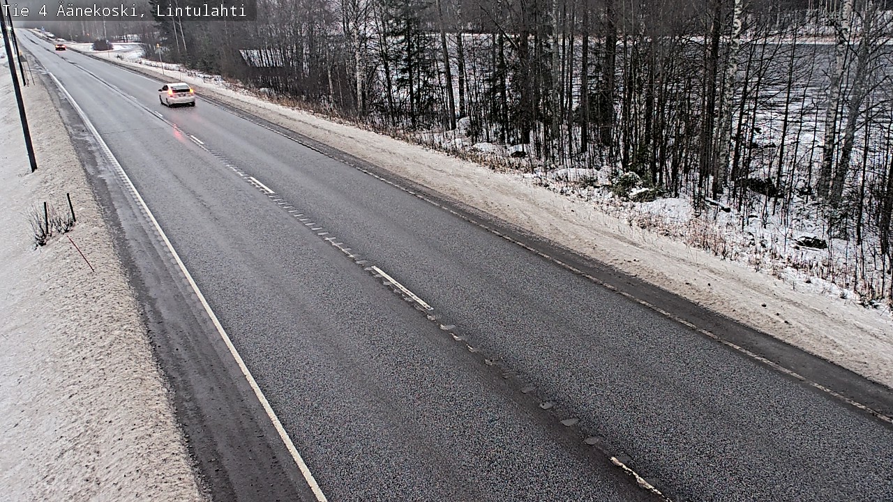 Weather Camera Image Väg 4 Äänekoski, Lintulahti, Äänekoski, Keski-Suomi