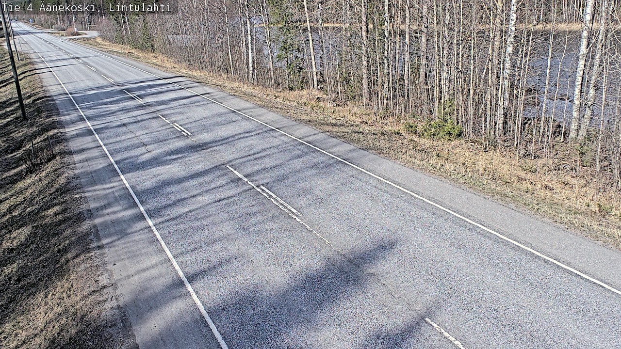 Weather Camera Image Road 4 Äänekoski, Lintulahti, Äänekoski, Keski-Suomi