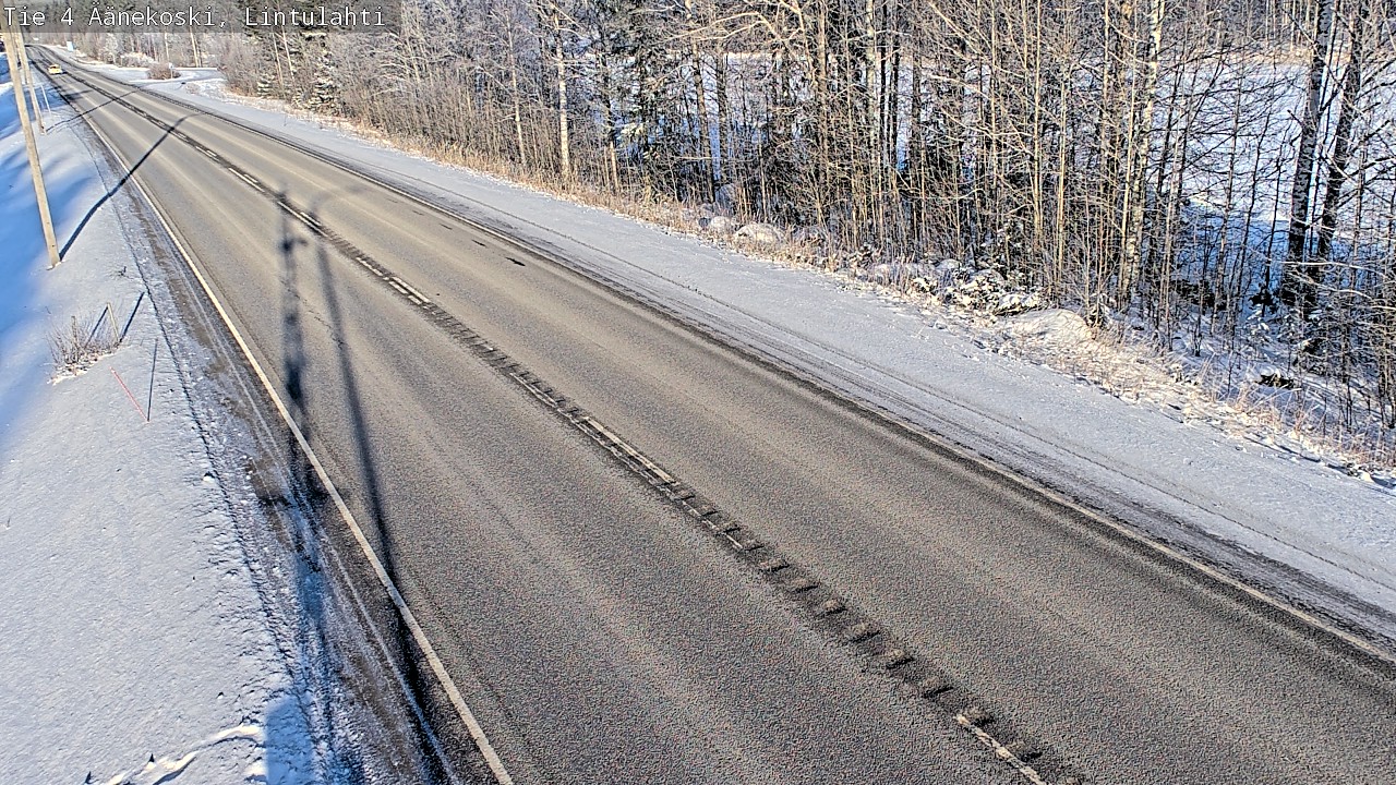 Weather Camera Image Road 4 Äänekoski, Lintulahti, Äänekoski, Keski-Suomi