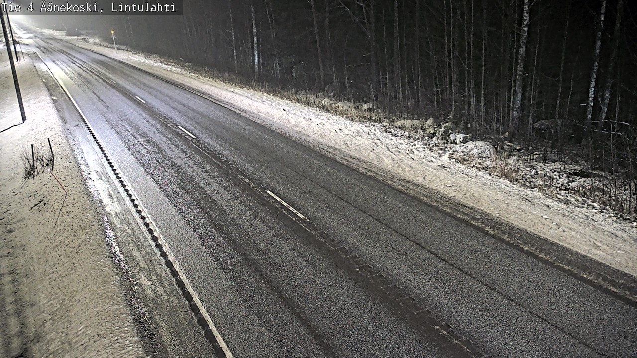 Weather Camera Image Väg 4 Äänekoski, Lintulahti, Äänekoski, Keski-Suomi