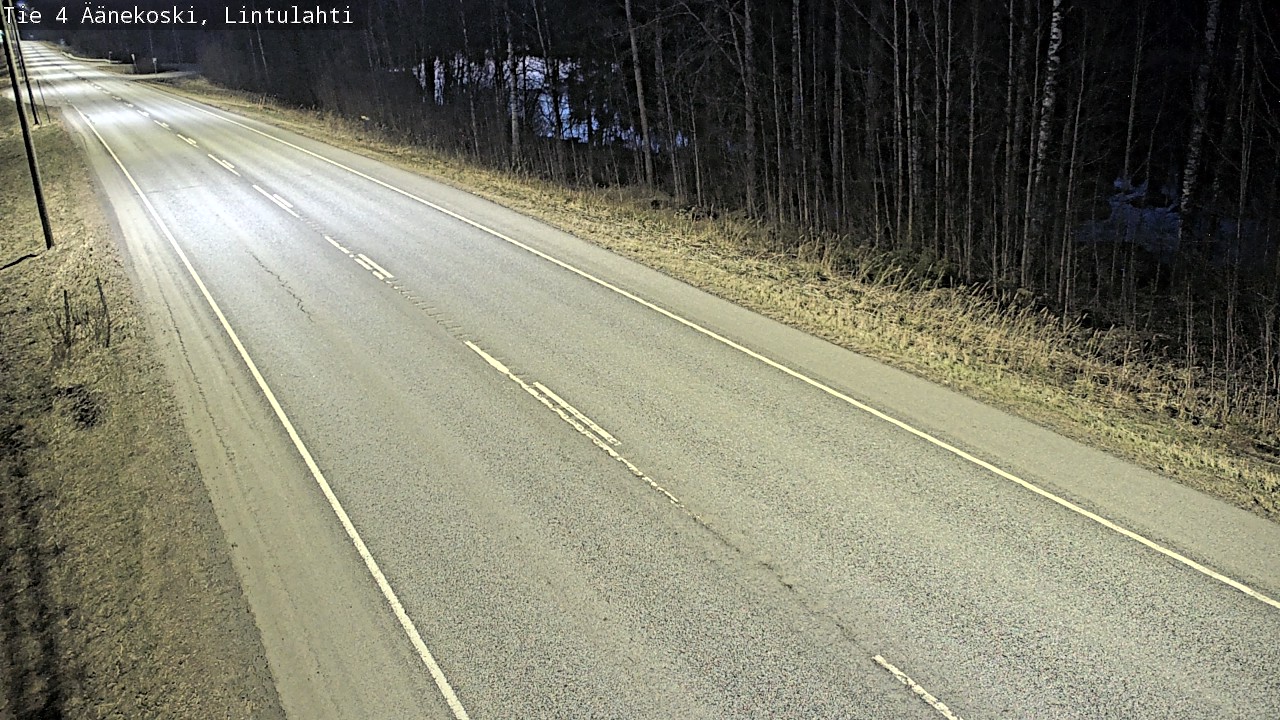 Weather Camera Image Road 4 Äänekoski, Lintulahti, Äänekoski, Keski-Suomi