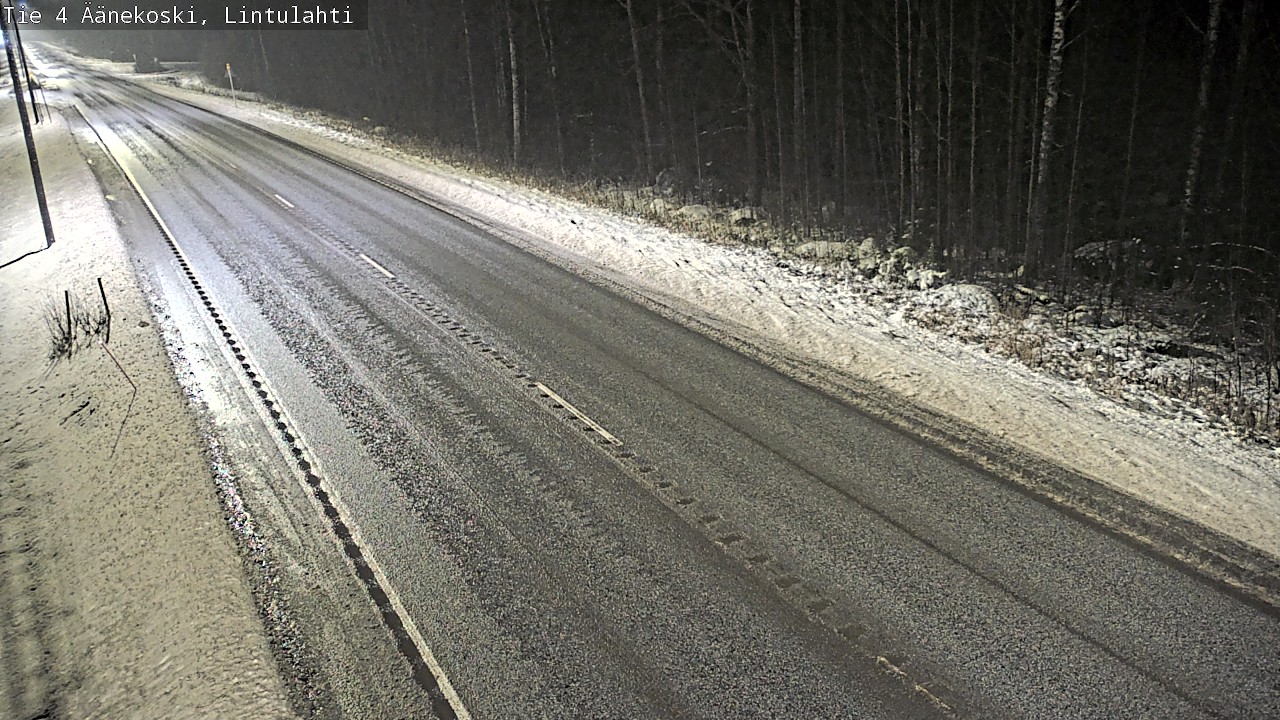 Weather Camera Image Väg 4 Äänekoski, Lintulahti, Äänekoski, Keski-Suomi