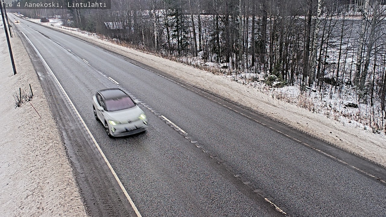 Weather Camera Image Väg 4 Äänekoski, Lintulahti, Äänekoski, Keski-Suomi