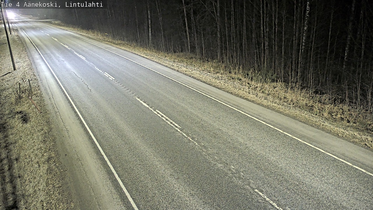 Weather Camera Image Road 4 Äänekoski, Lintulahti, Äänekoski, Keski-Suomi