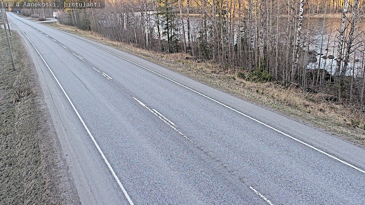 Weather Camera Image Road 4 Äänekoski, Lintulahti, Äänekoski, Keski-Suomi