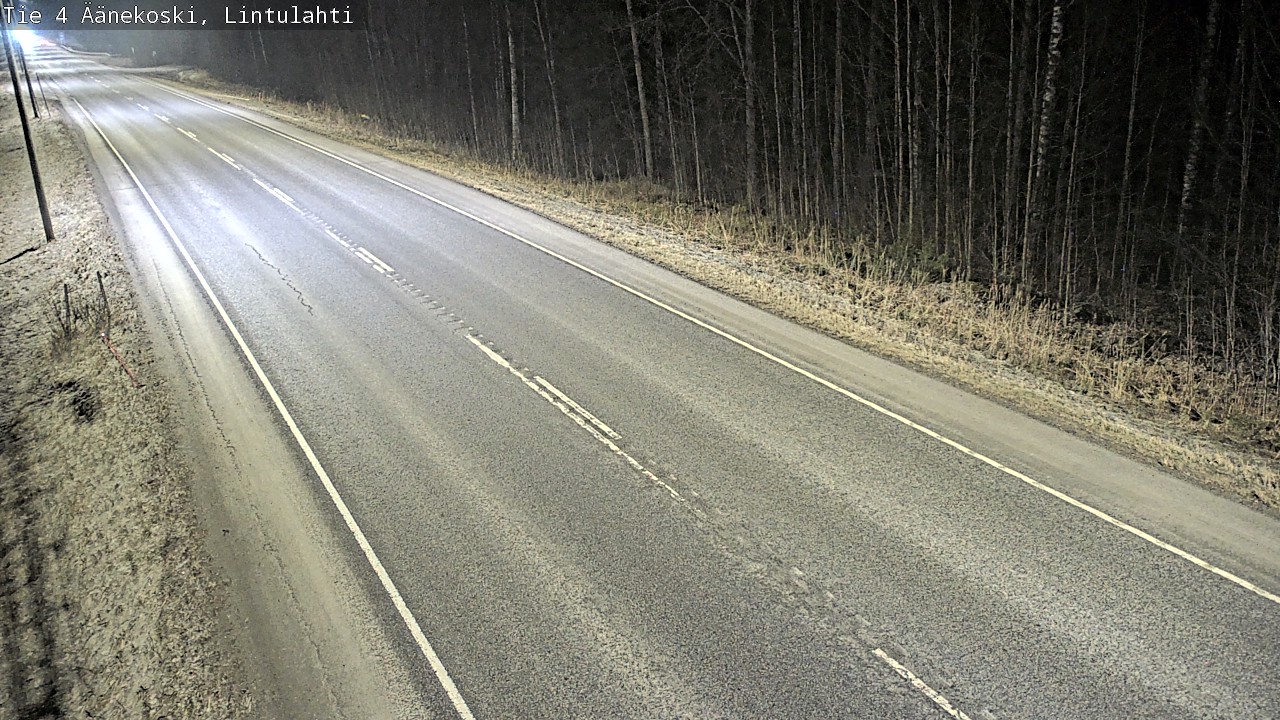 Weather Camera Image Road 4 Äänekoski, Lintulahti, Äänekoski, Keski-Suomi