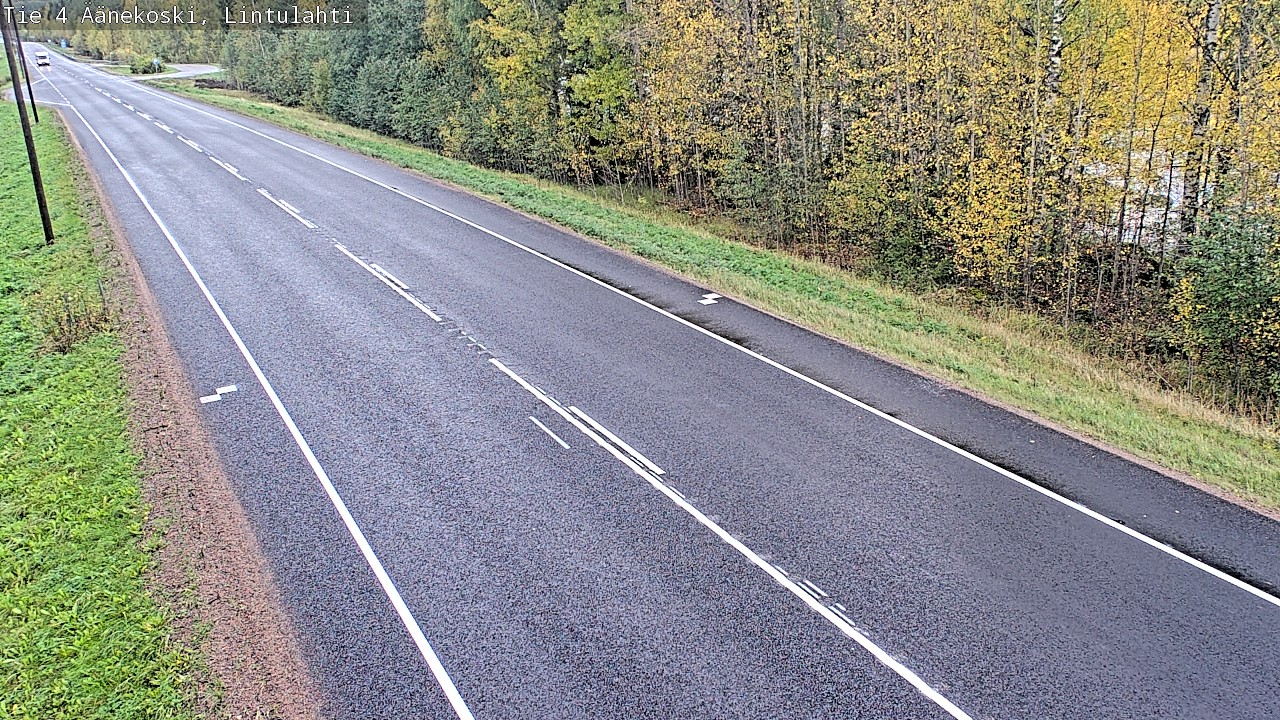 Weather Camera Image Road 4 Äänekoski, Lintulahti, Äänekoski, Keski-Suomi