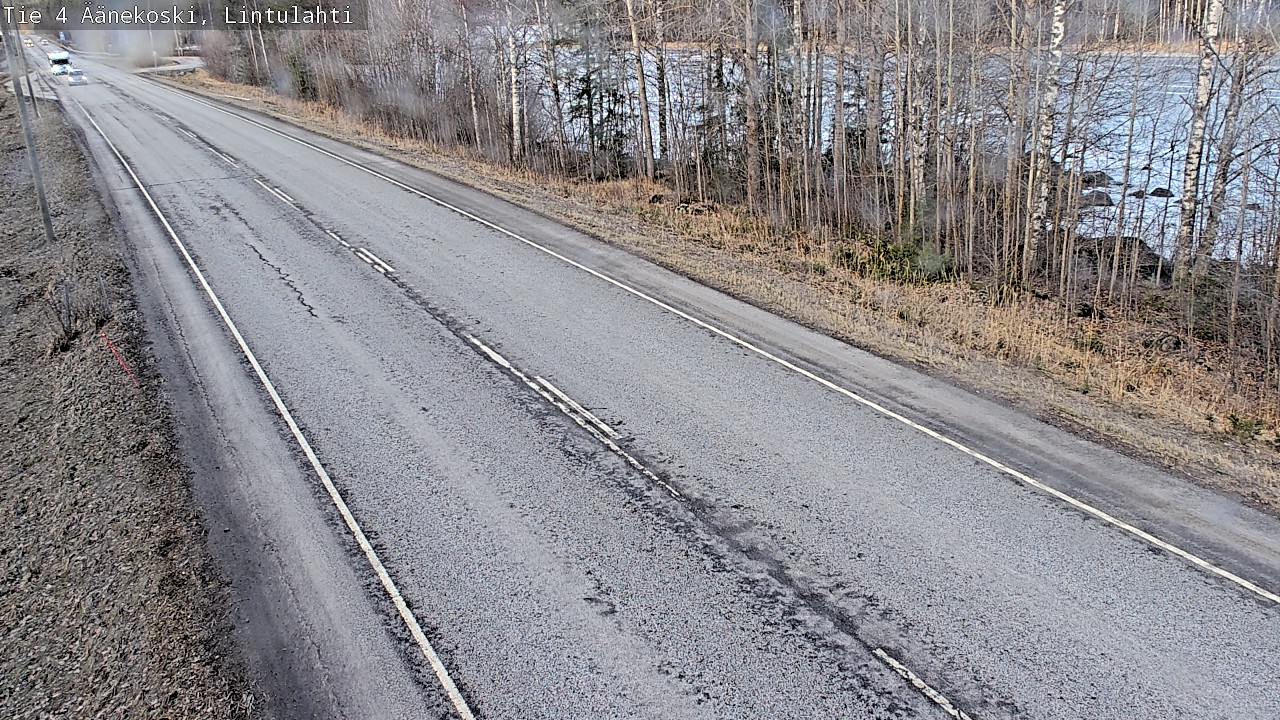 Weather Camera Image Road 4 Äänekoski, Lintulahti, Äänekoski, Keski-Suomi