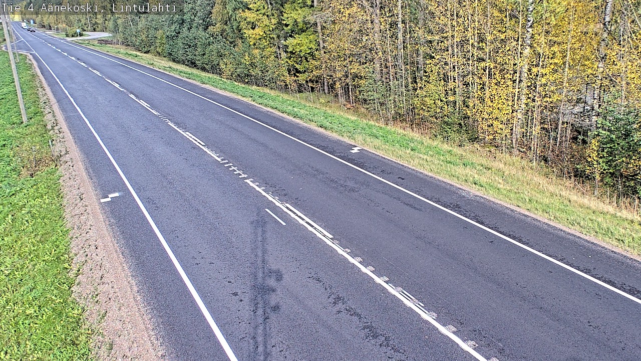 Weather Camera Image Road 4 Äänekoski, Lintulahti, Äänekoski, Keski-Suomi