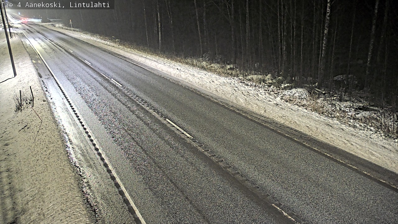 Weather Camera Image Väg 4 Äänekoski, Lintulahti, Äänekoski, Keski-Suomi