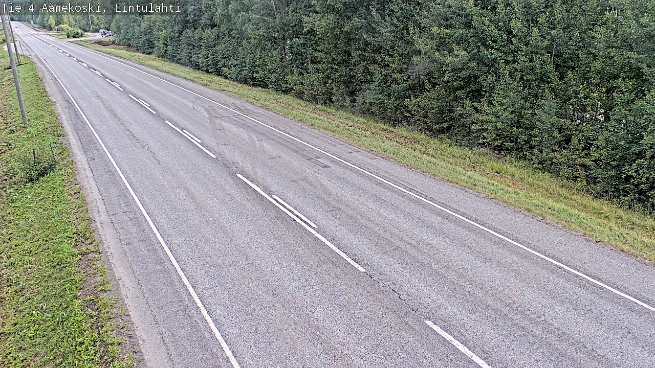 Weather Camera Image Road 4 Äänekoski, Lintulahti, Äänekoski, Keski-Suomi