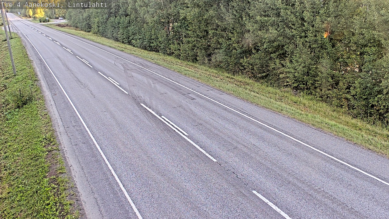 Weather Camera Image Road 4 Äänekoski, Lintulahti, Äänekoski, Keski-Suomi