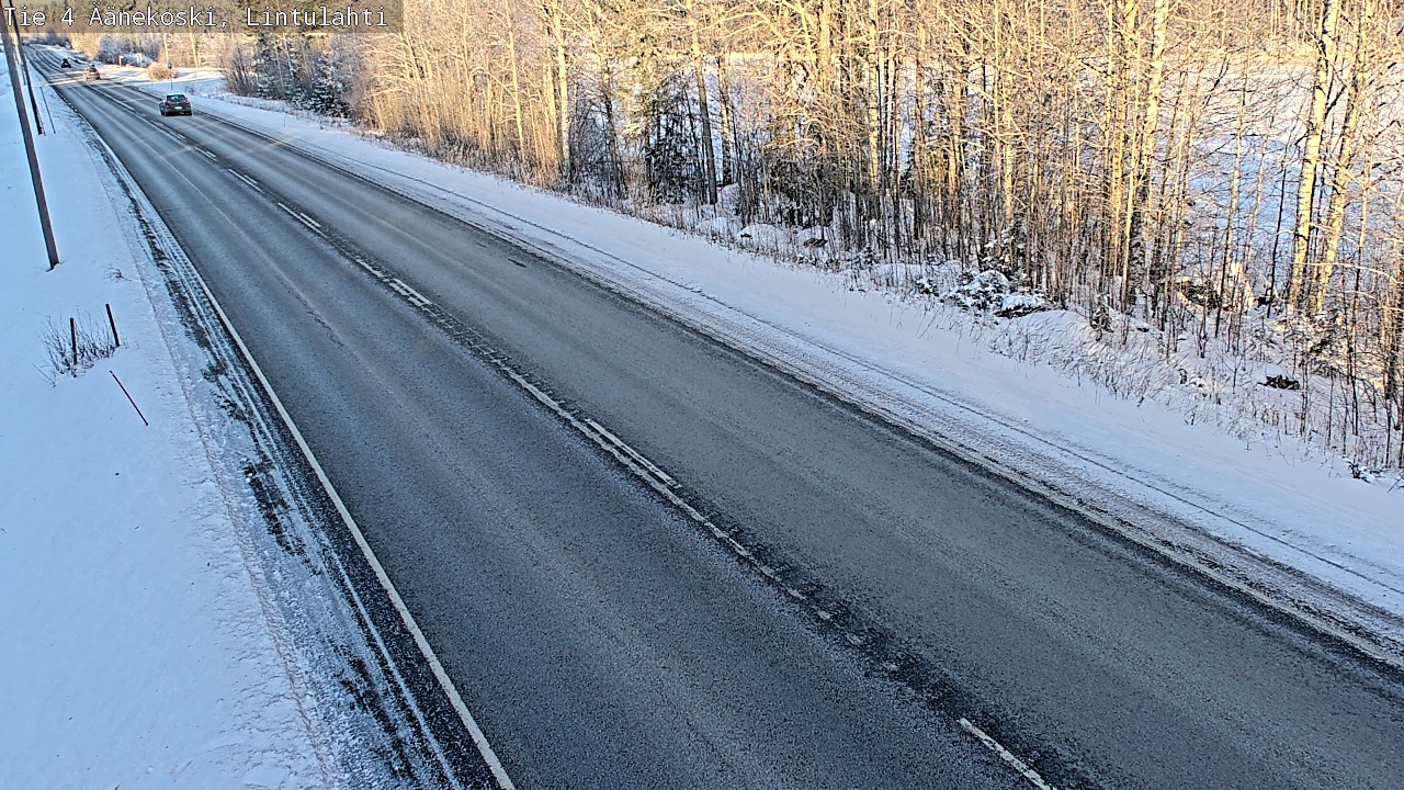 Weather Camera Image Road 4 Äänekoski, Lintulahti, Äänekoski, Keski-Suomi