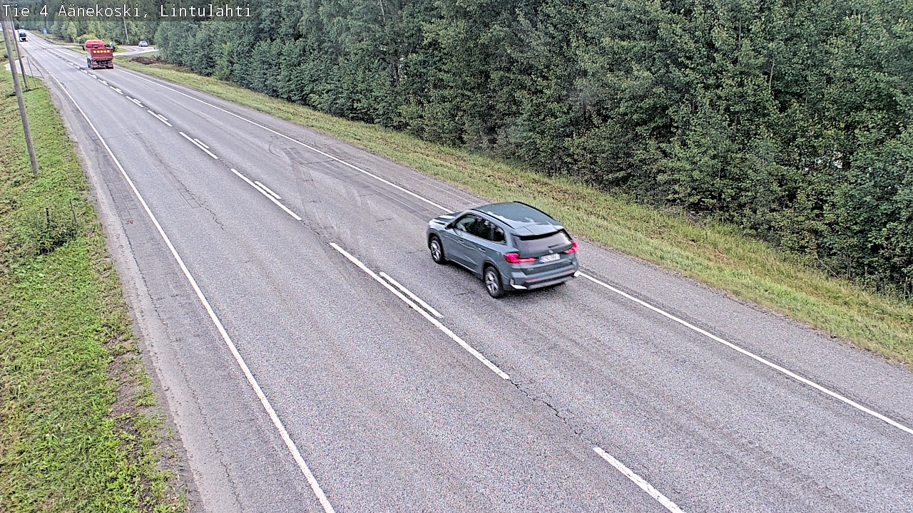 Weather Camera Image Road 4 Äänekoski, Lintulahti, Äänekoski, Keski-Suomi