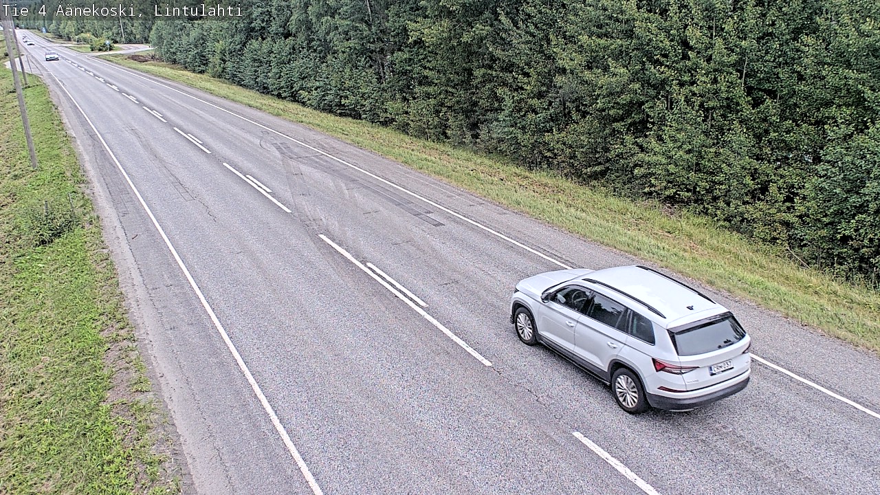 Weather Camera Image Road 4 Äänekoski, Lintulahti, Äänekoski, Keski-Suomi