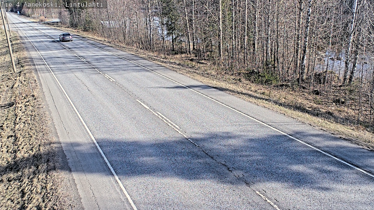 Weather Camera Image Road 4 Äänekoski, Lintulahti, Äänekoski, Keski-Suomi