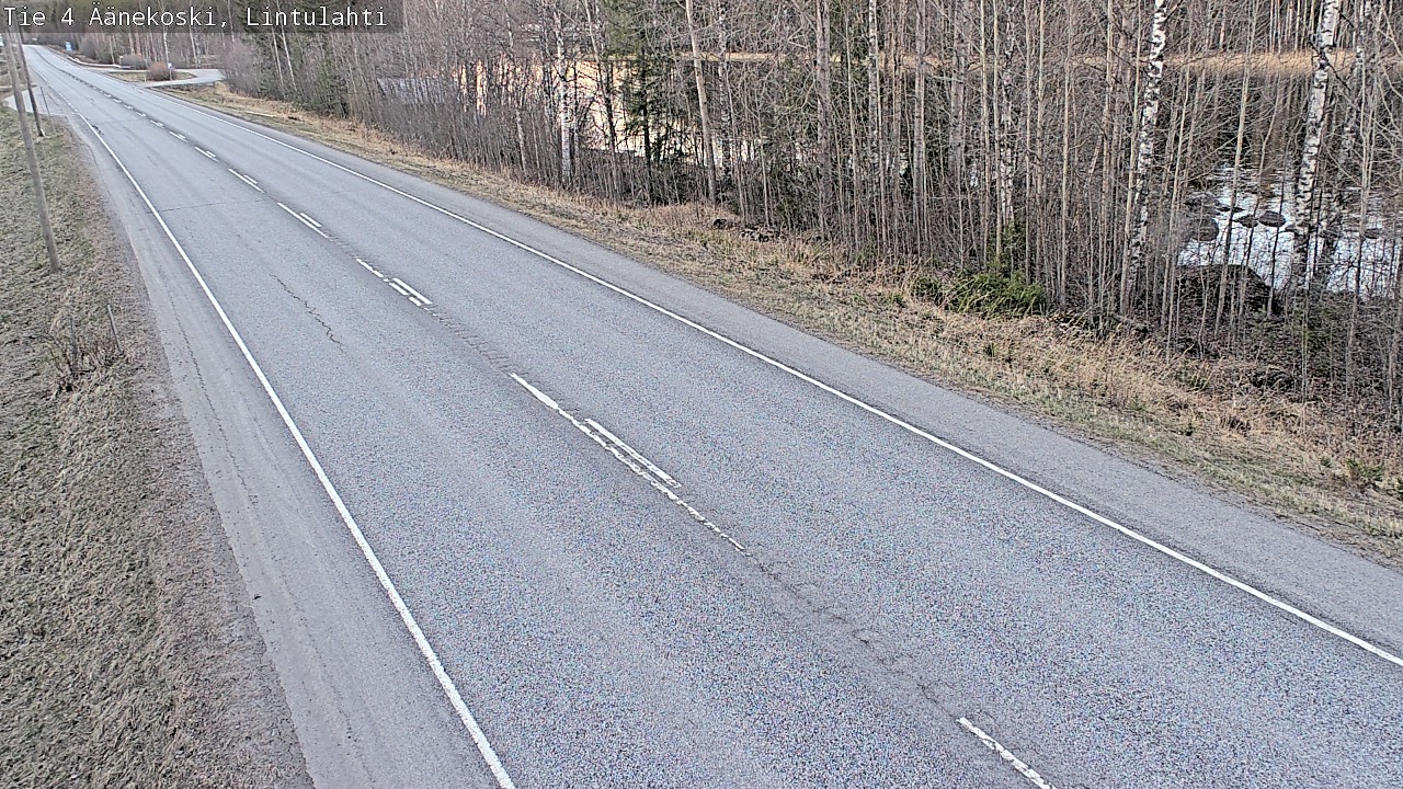 Weather Camera Image Road 4 Äänekoski, Lintulahti, Äänekoski, Keski-Suomi