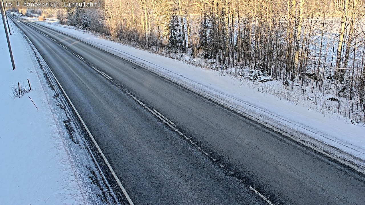 Weather Camera Image Road 4 Äänekoski, Lintulahti, Äänekoski, Keski-Suomi
