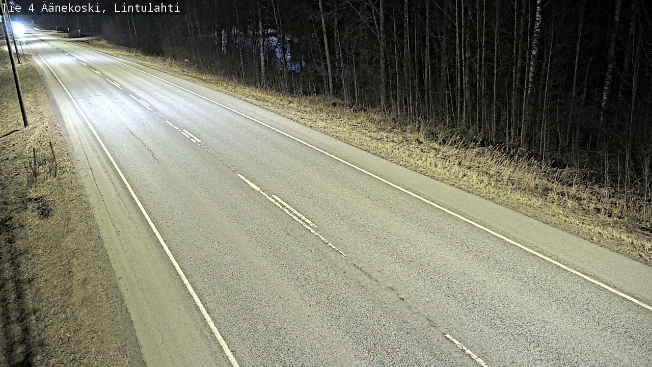 Weather Camera Image Road 4 Äänekoski, Lintulahti, Äänekoski, Keski-Suomi
