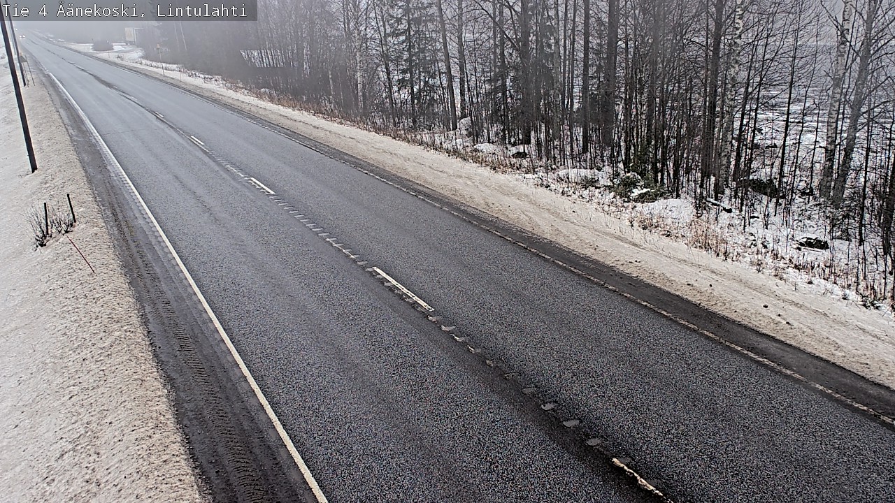 Weather Camera Image Väg 4 Äänekoski, Lintulahti, Äänekoski, Keski-Suomi