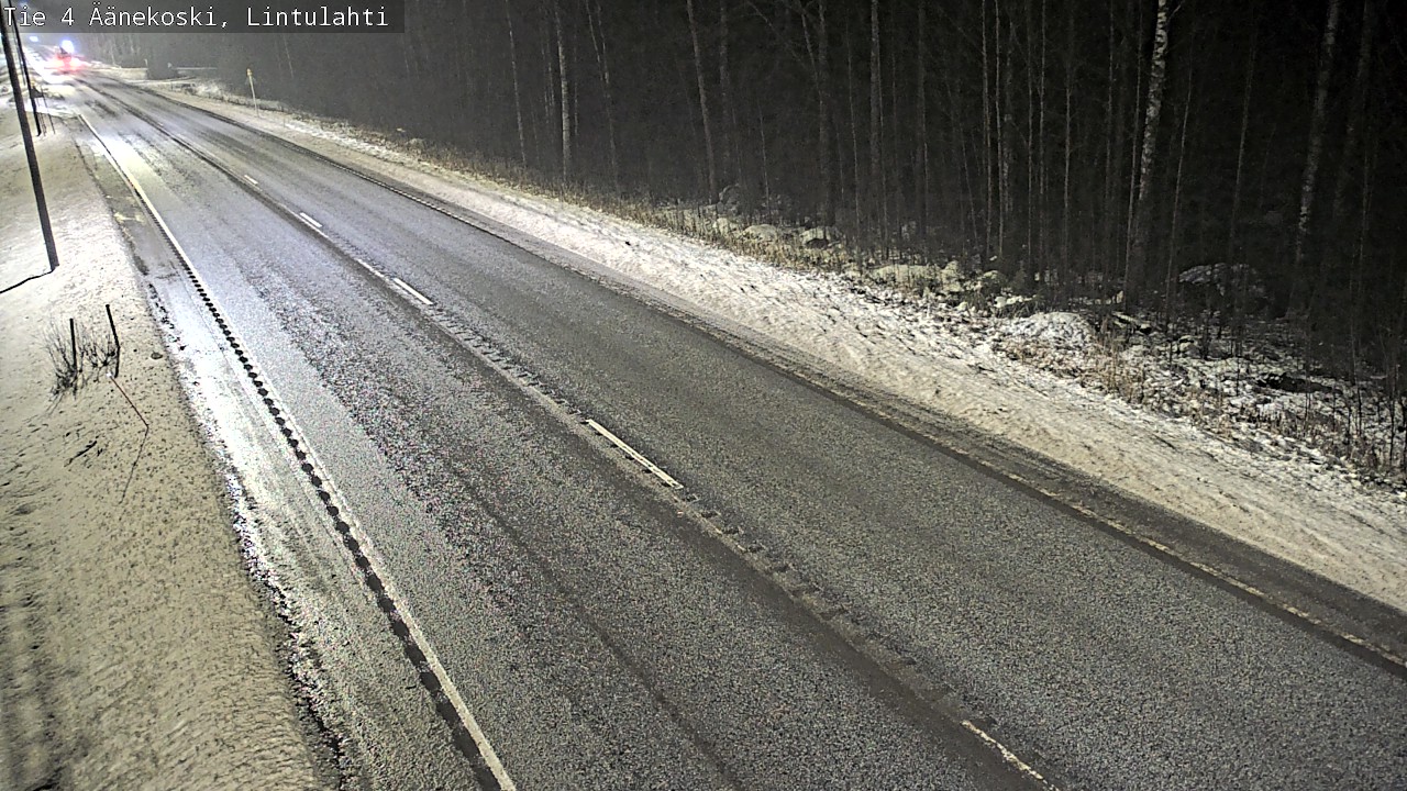 Weather Camera Image Väg 4 Äänekoski, Lintulahti, Äänekoski, Keski-Suomi
