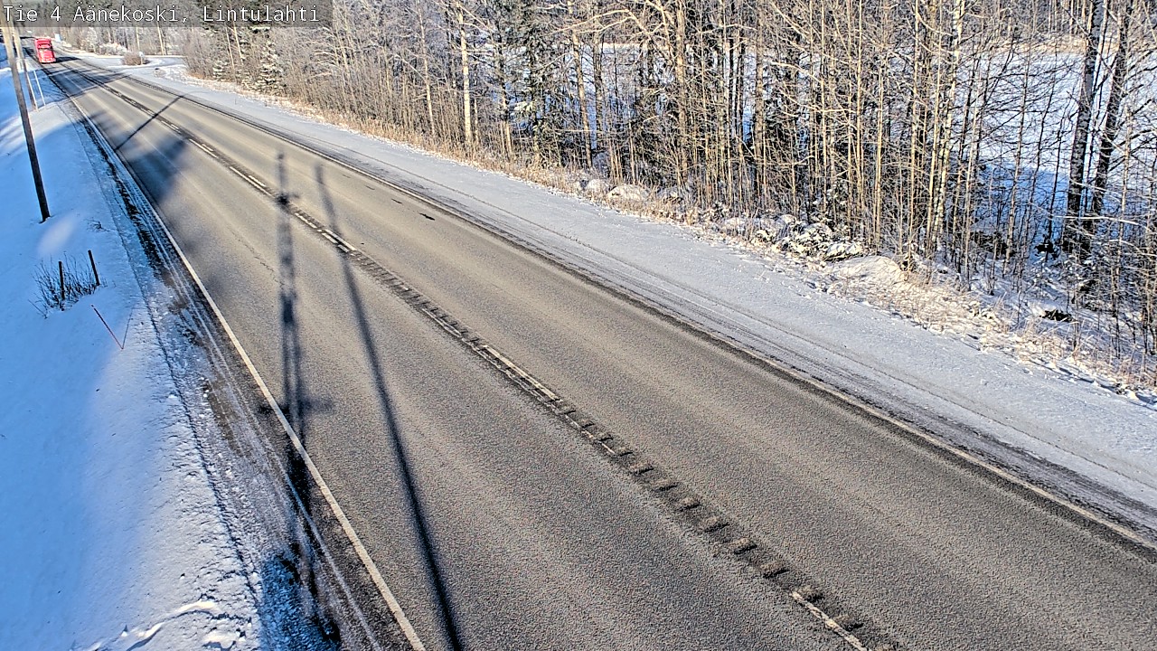 Weather Camera Image Road 4 Äänekoski, Lintulahti, Äänekoski, Keski-Suomi