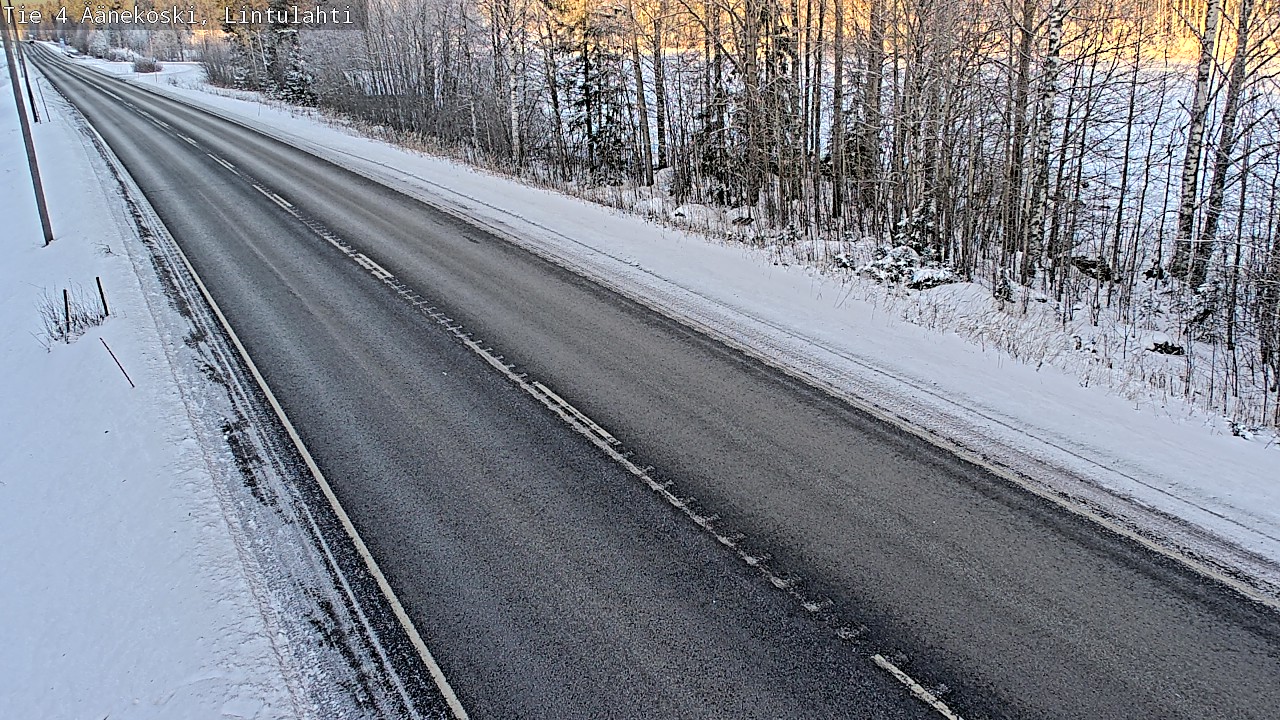 Weather Camera Image Road 4 Äänekoski, Lintulahti, Äänekoski, Keski-Suomi