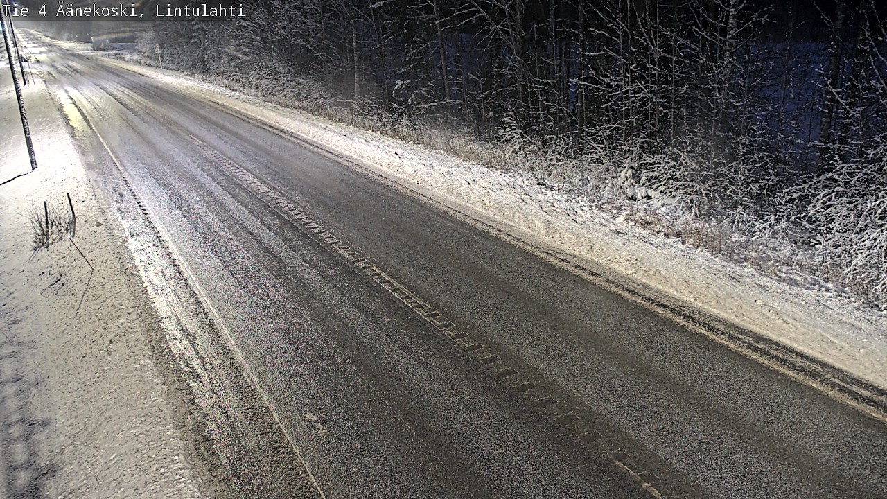 Weather Camera Image Väg 4 Äänekoski, Lintulahti, Äänekoski, Keski-Suomi