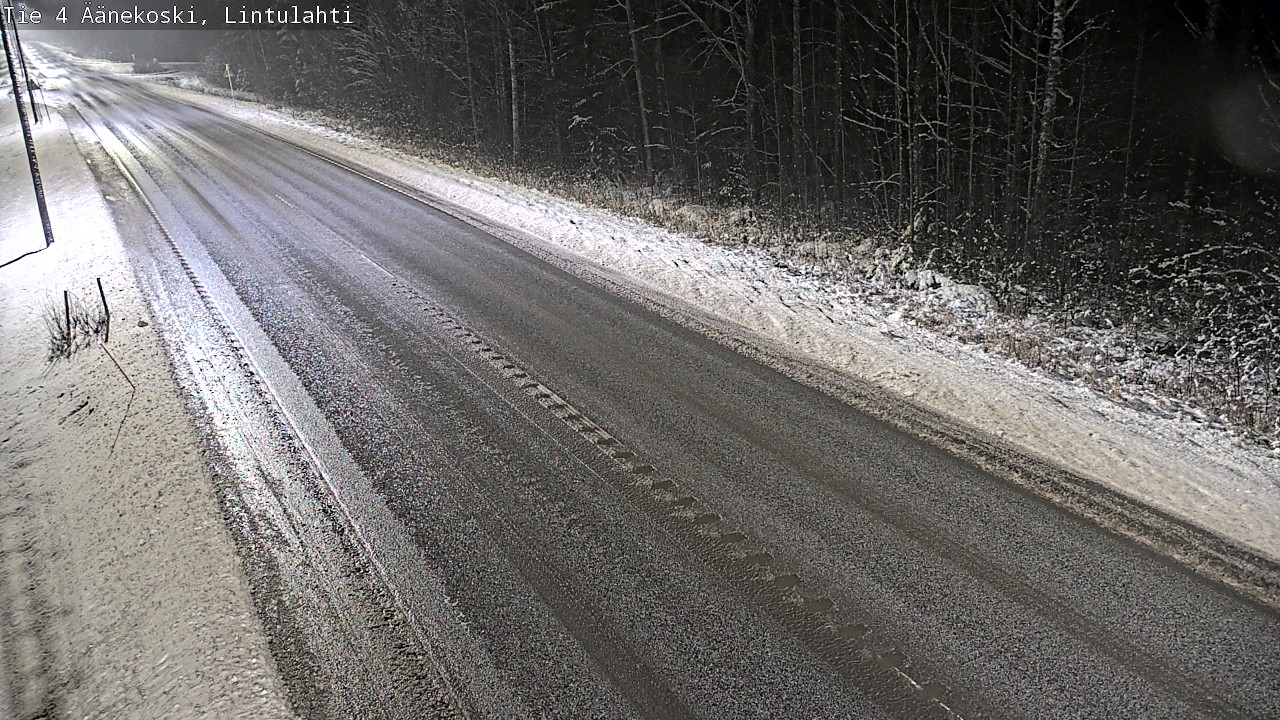 Weather Camera Image Väg 4 Äänekoski, Lintulahti, Äänekoski, Keski-Suomi