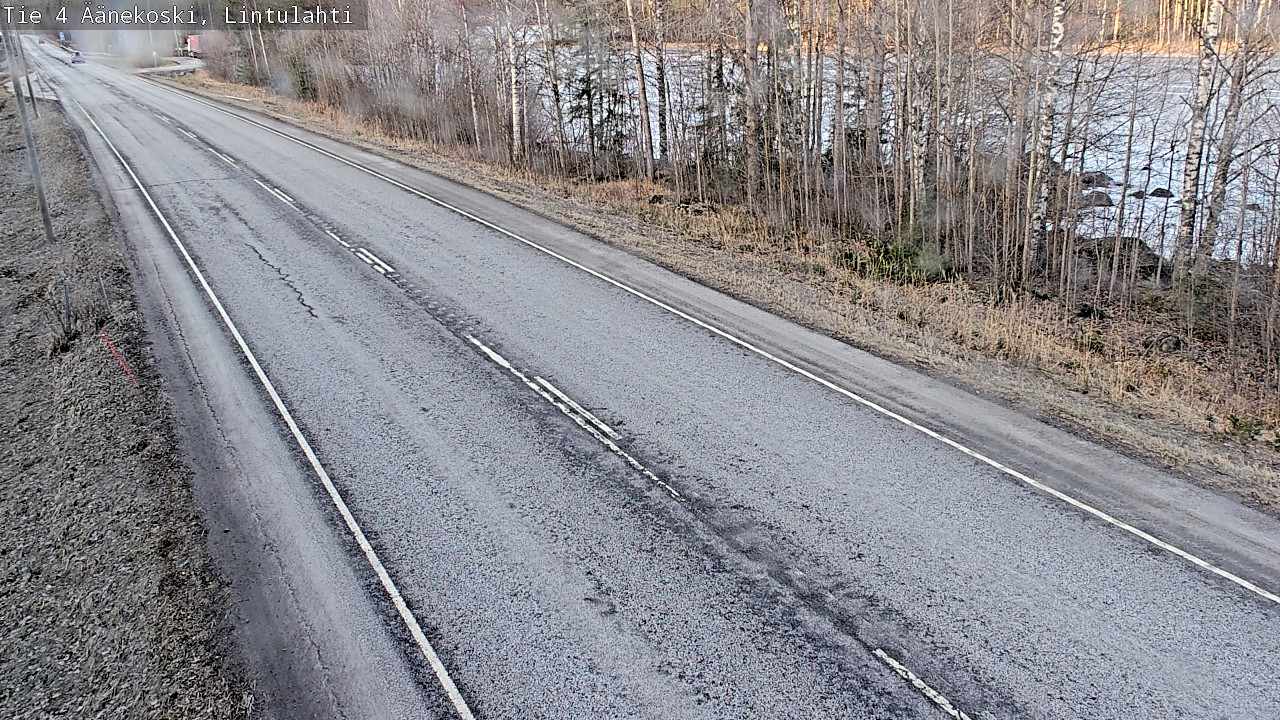 Weather Camera Image Road 4 Äänekoski, Lintulahti, Äänekoski, Keski-Suomi