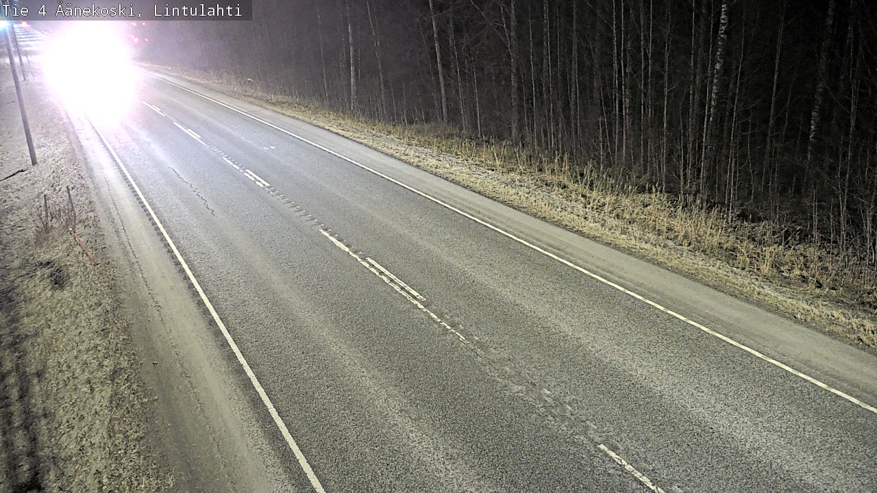 Weather Camera Image Road 4 Äänekoski, Lintulahti, Äänekoski, Keski-Suomi