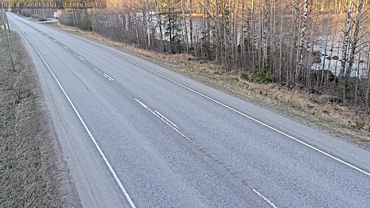 Weather Camera Image Road 4 Äänekoski, Lintulahti, Äänekoski, Keski-Suomi